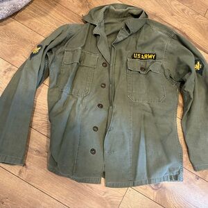 Vintage US army utility shuttle jacket